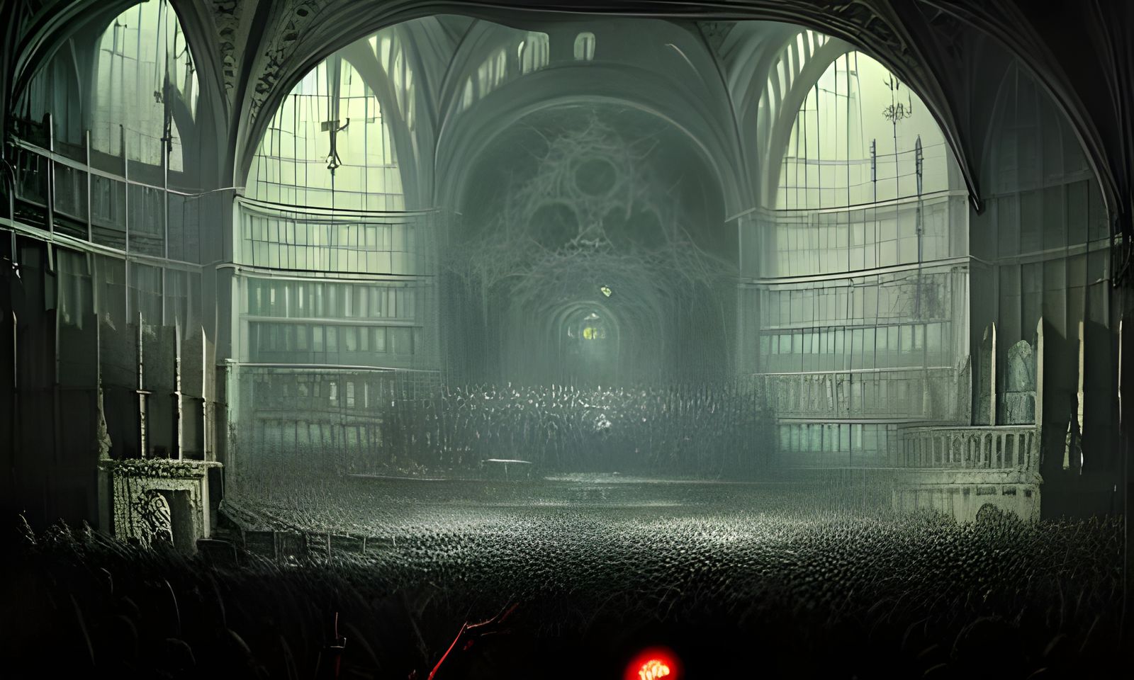 Epic Black Sabbath Concert Digital Painting