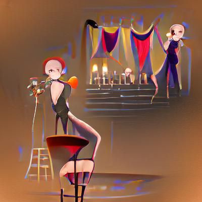 AI Generated Image of a Cabaret