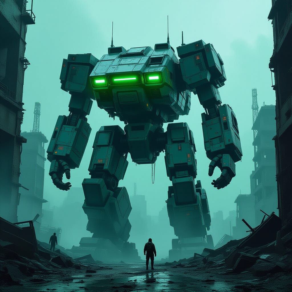 APU Last Stand in Cyberpunk Warscape