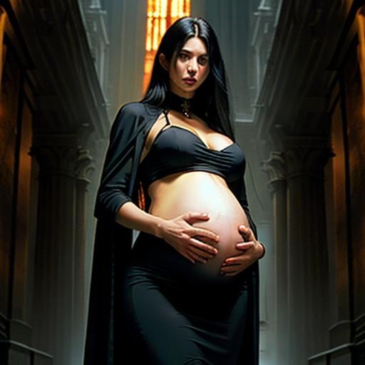 Striking Portrait of a Woman in Photorealistic Style