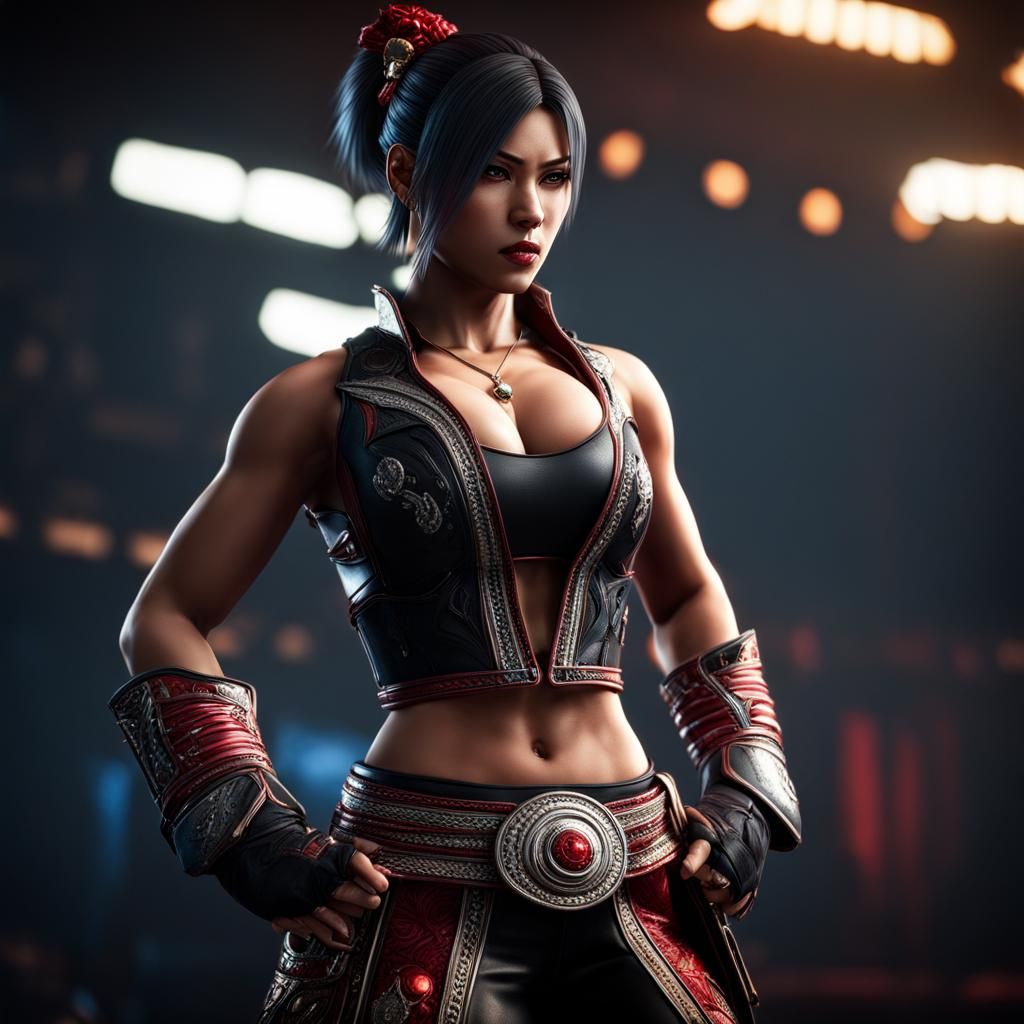 Nina William Tekken, full body