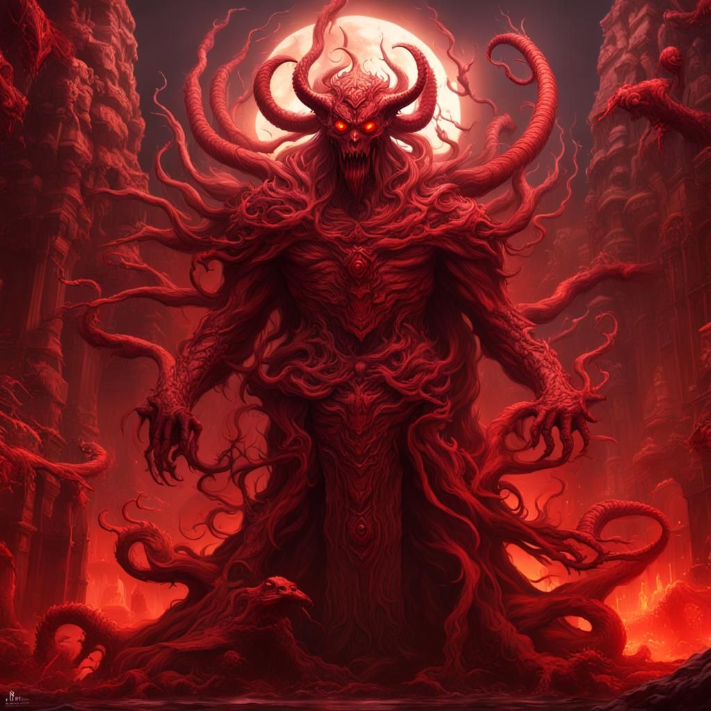 Eldritch God of Red
