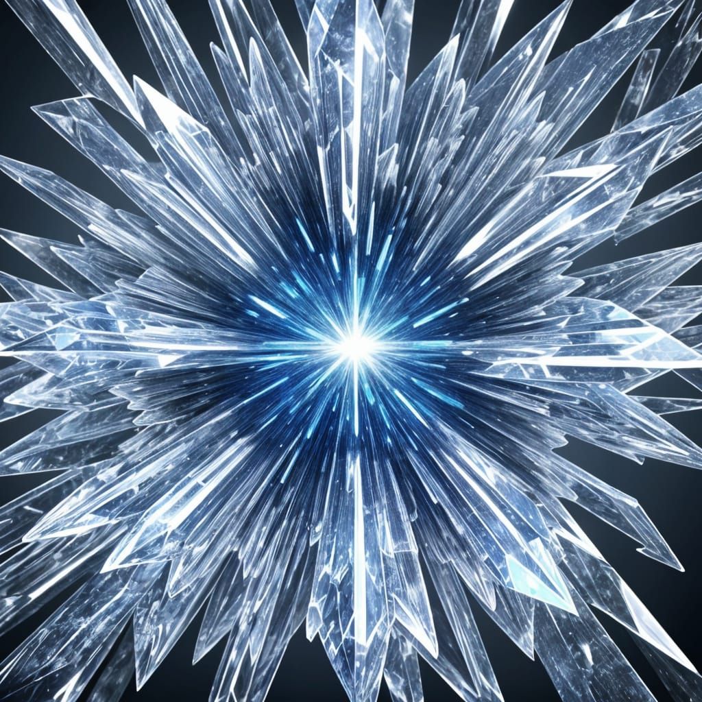 Crystalline Explosion in 3D