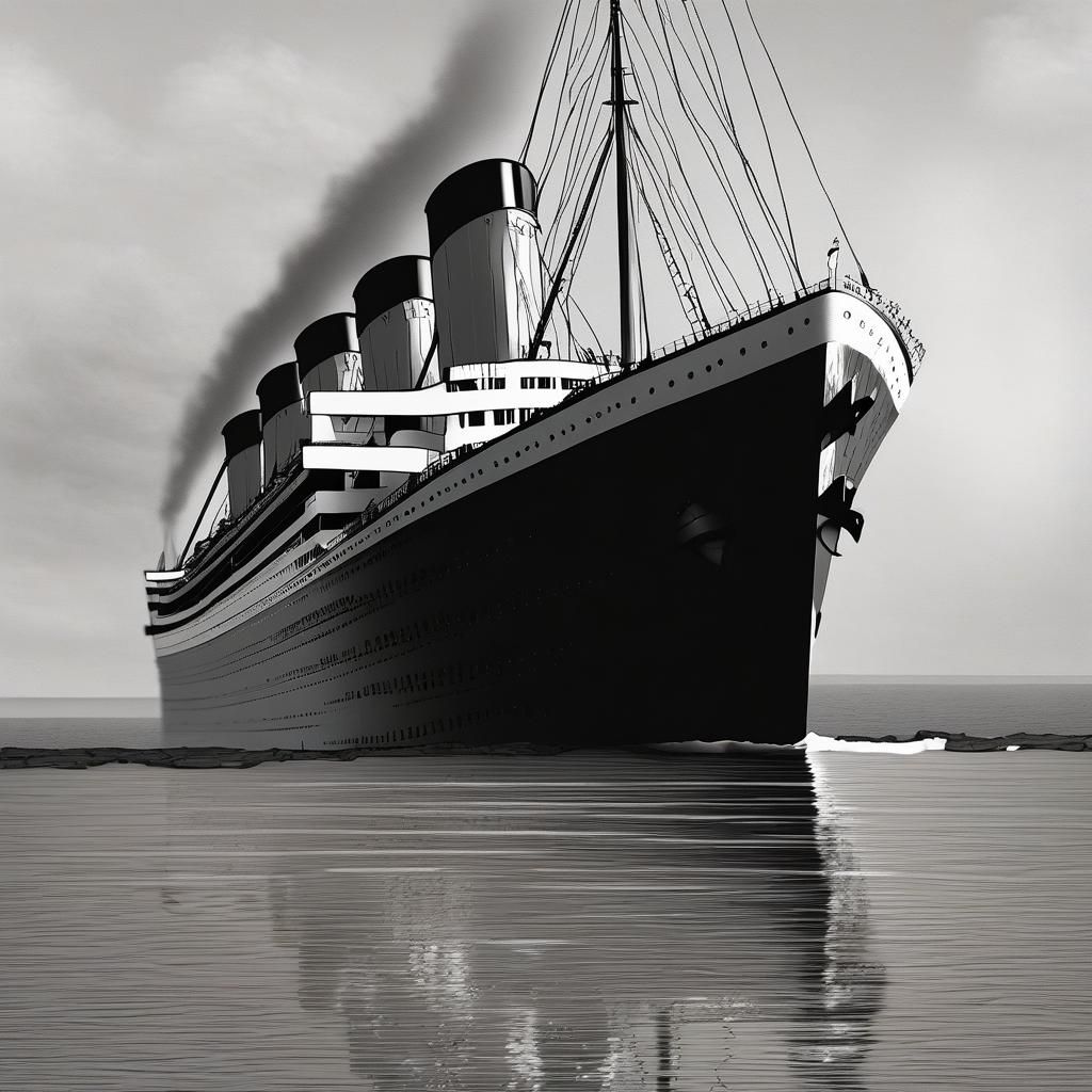 AI Generated Image of the Titanic