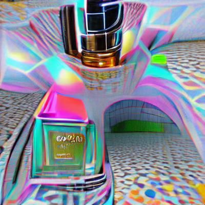 Rococo Alien Perfume Advertisement in 8K