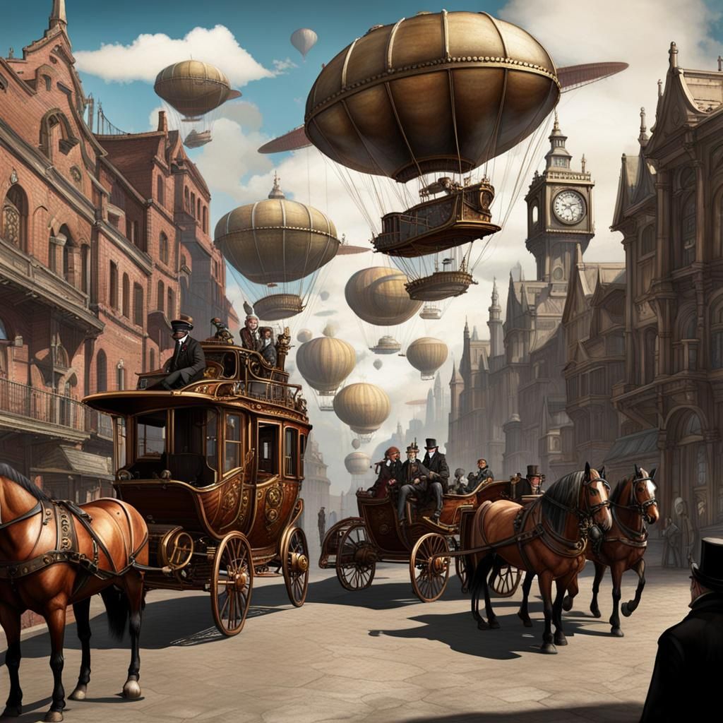 Steampunk world