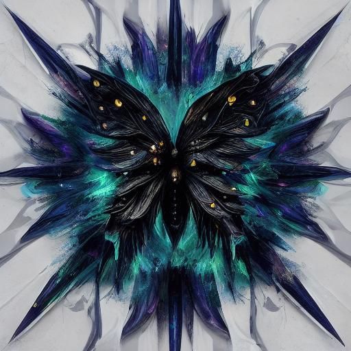 Girl Holding Geode Filled with Glowing Gemstones