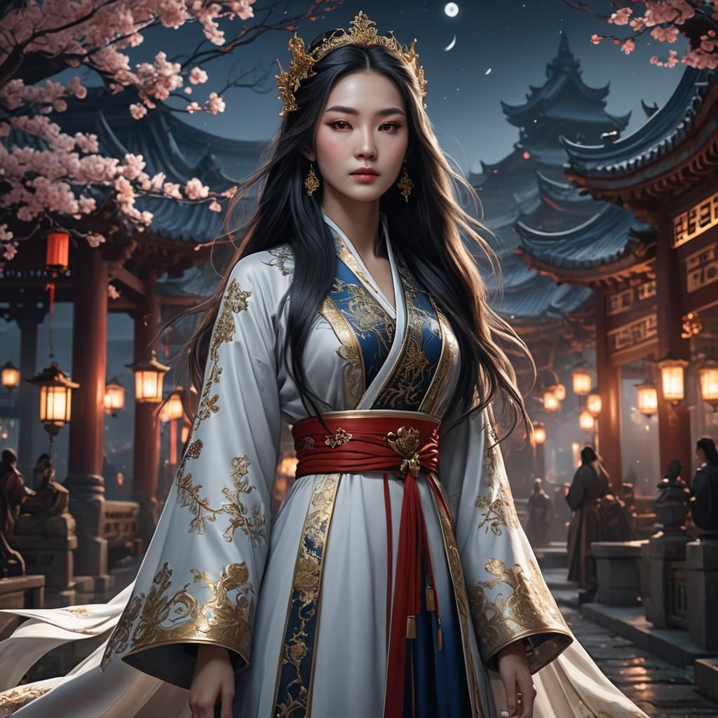 Royals Xianxia in colorless. The lonely night .