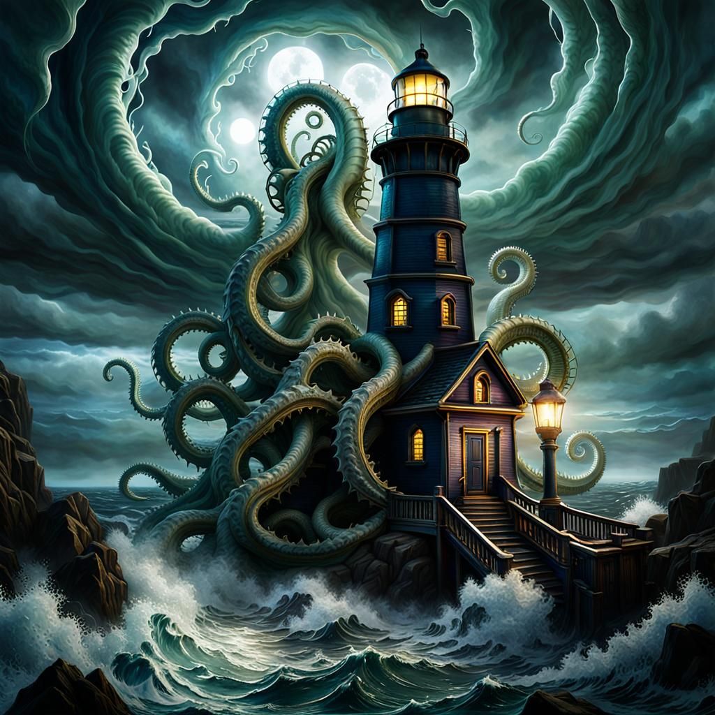 Eldritch Horror: Kraken Attack on Lighthouse