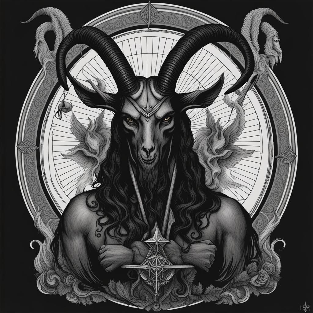 Stylized Depiction of Baphomet