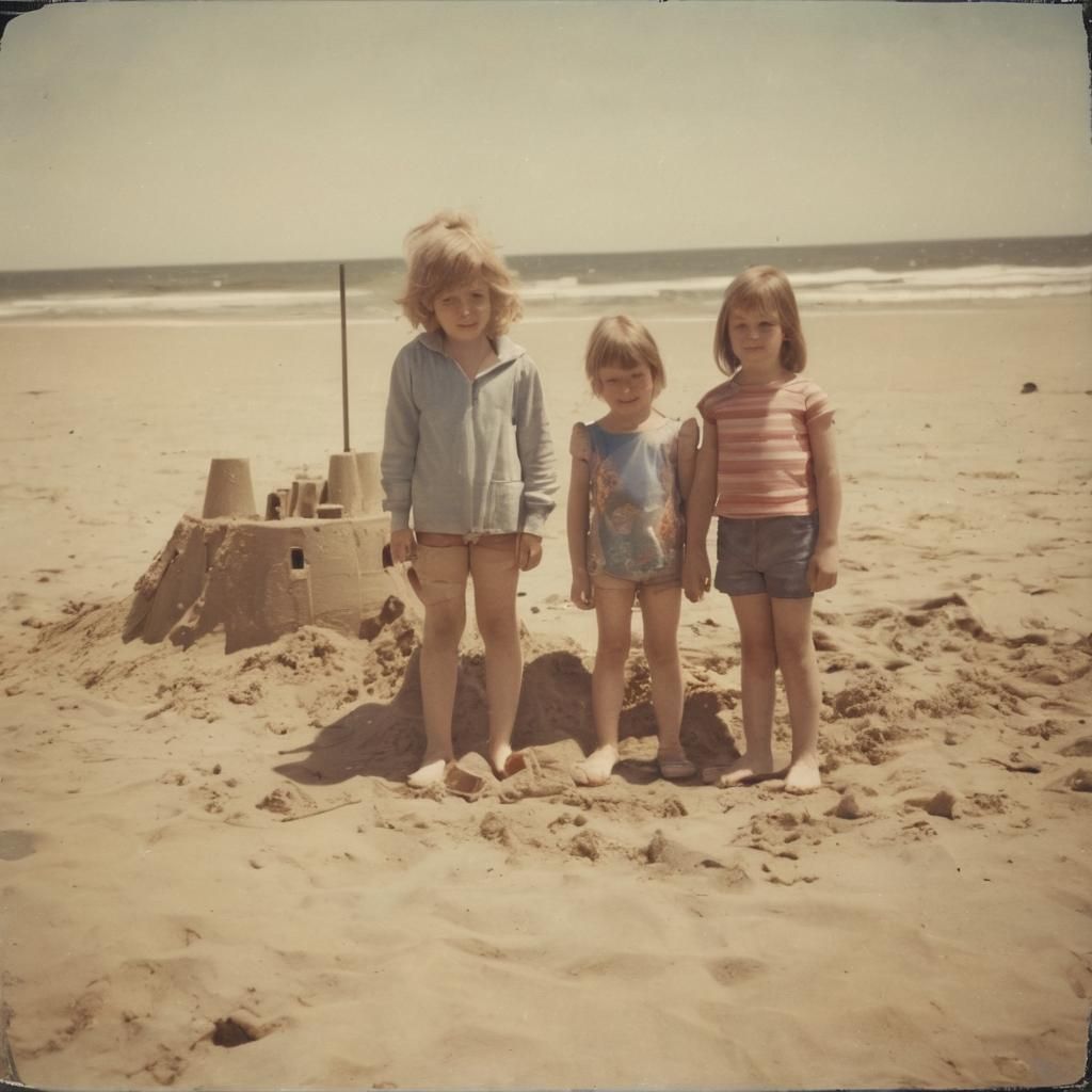 70s Summer Holiday Photo