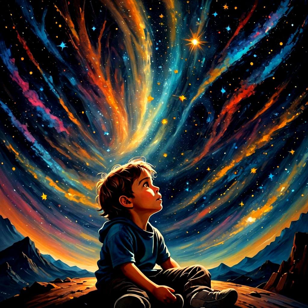 Starry Night: Watched From Benevolent Galaxies