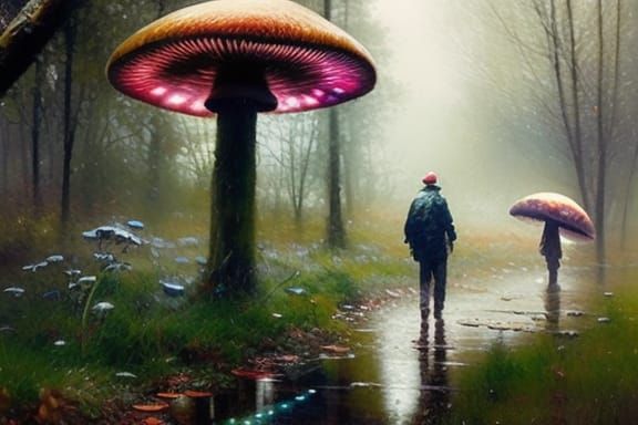 National Park of Giant Mushrooms in Vietnam