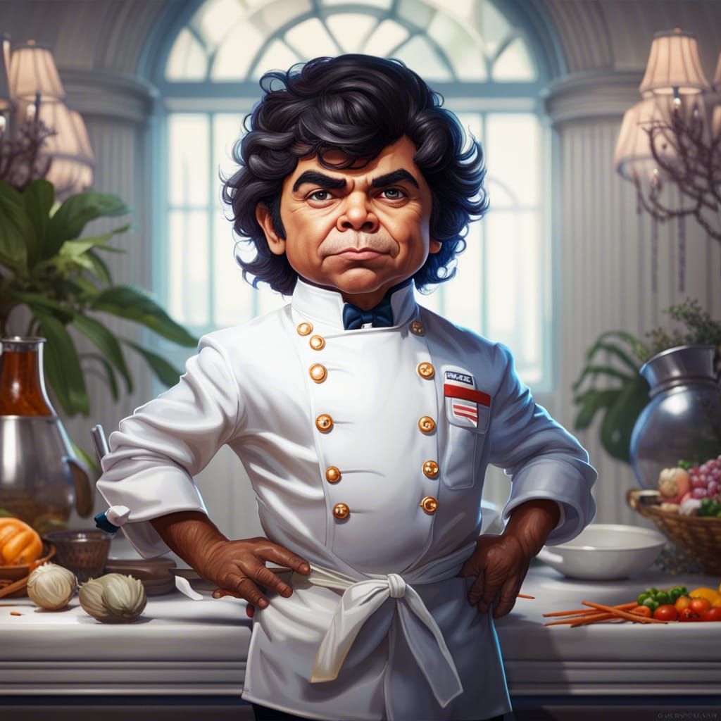 Hervé Villechaize as White House Chef