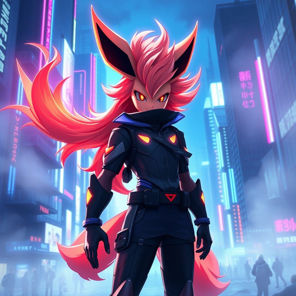 Heroic Flareon Trainer in Neon City