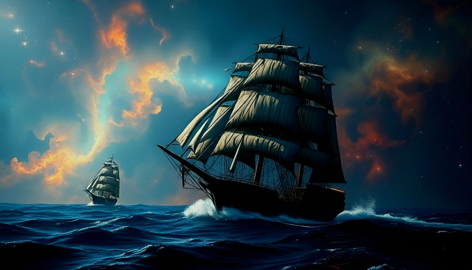 Like ships passing in the night . . .