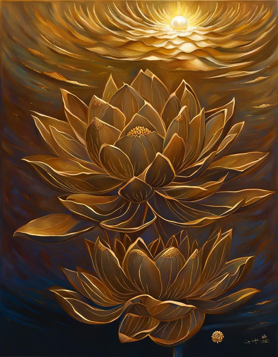 creating a golden pearl