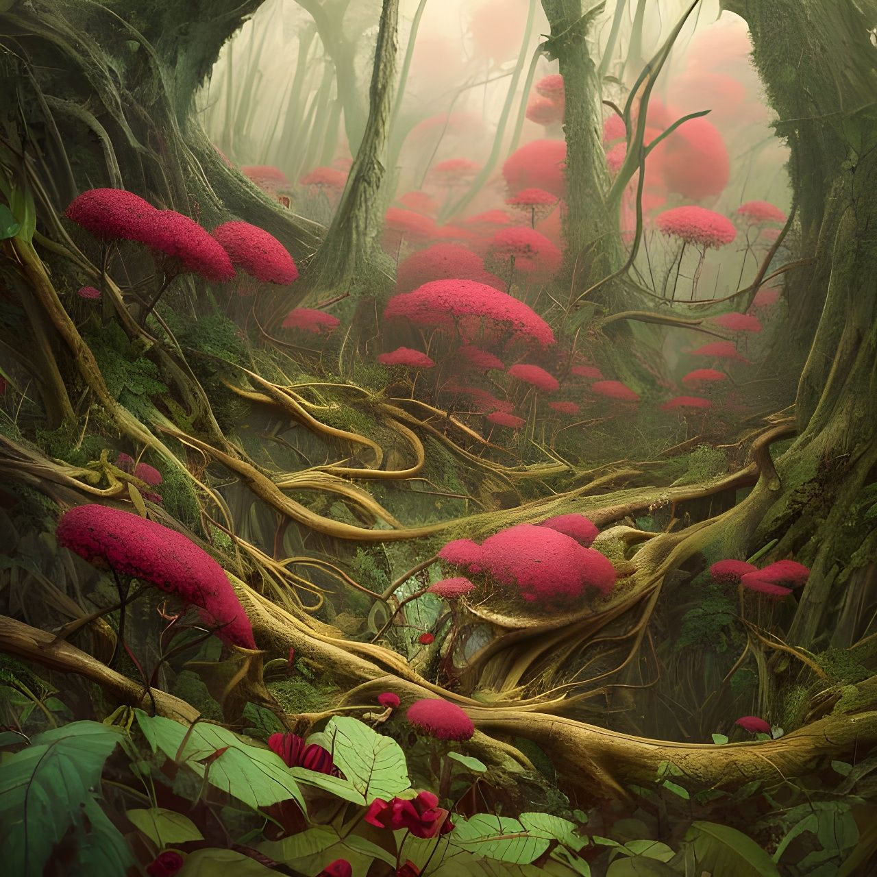 blooming roots