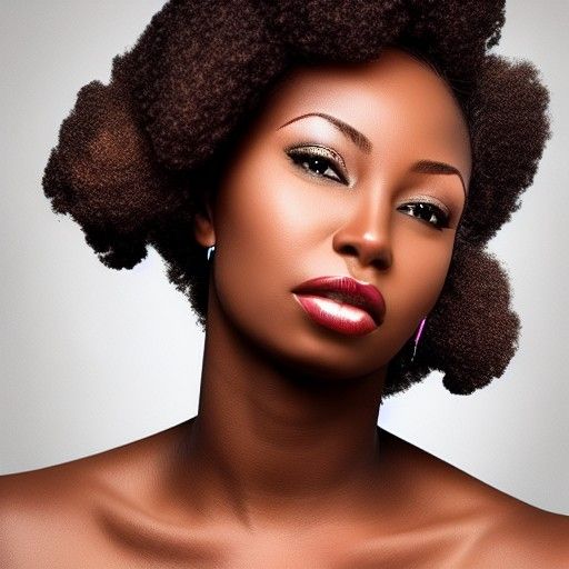 Portrait of a Black Woman