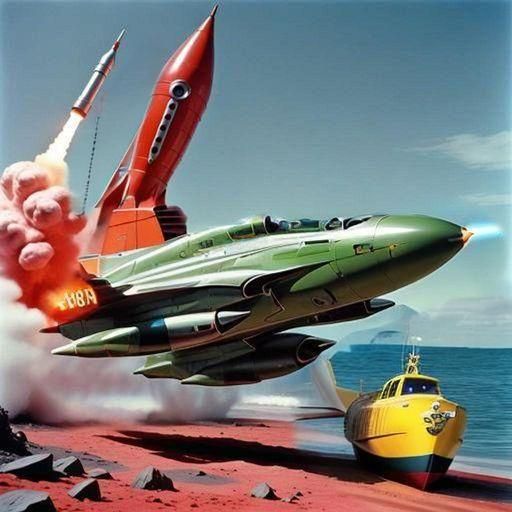 Thunderbirds 1,2,3,4