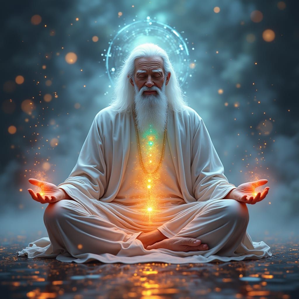 Sage Ascension in a Dance of Abundance and Gratitude