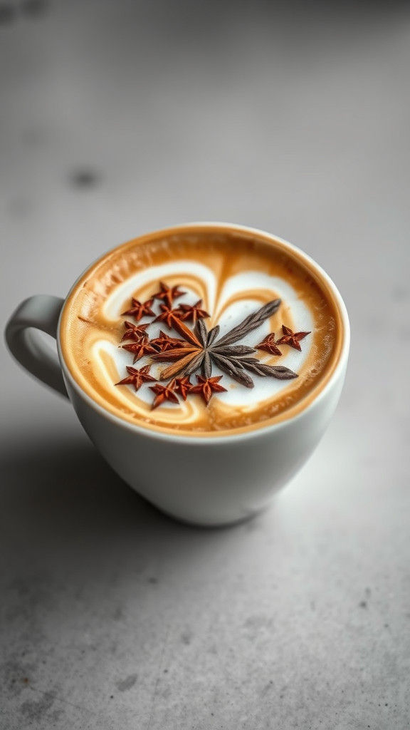 Latte Coffee Heart: Award-Winning Photography