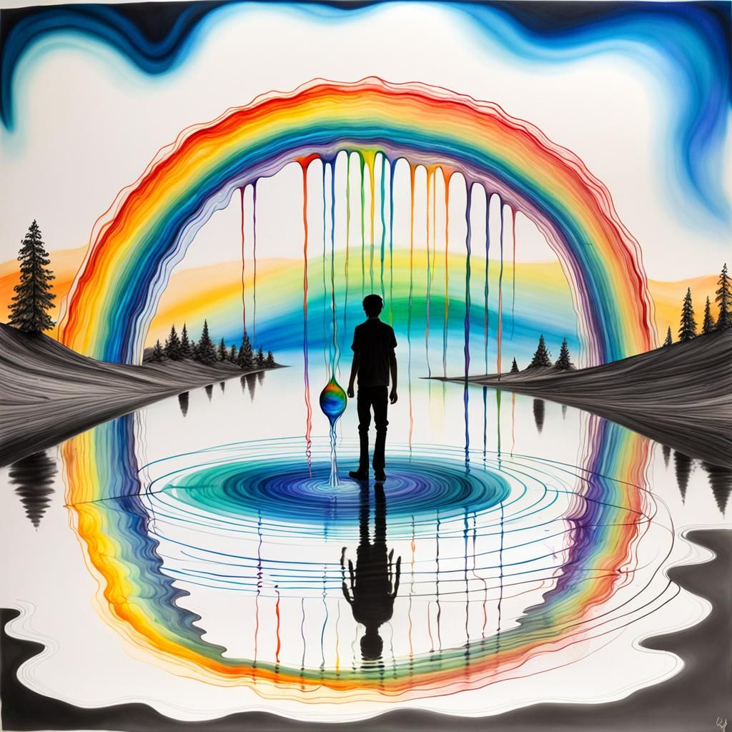 Dreamer Lake: Surreal Vibrations in Rainbow