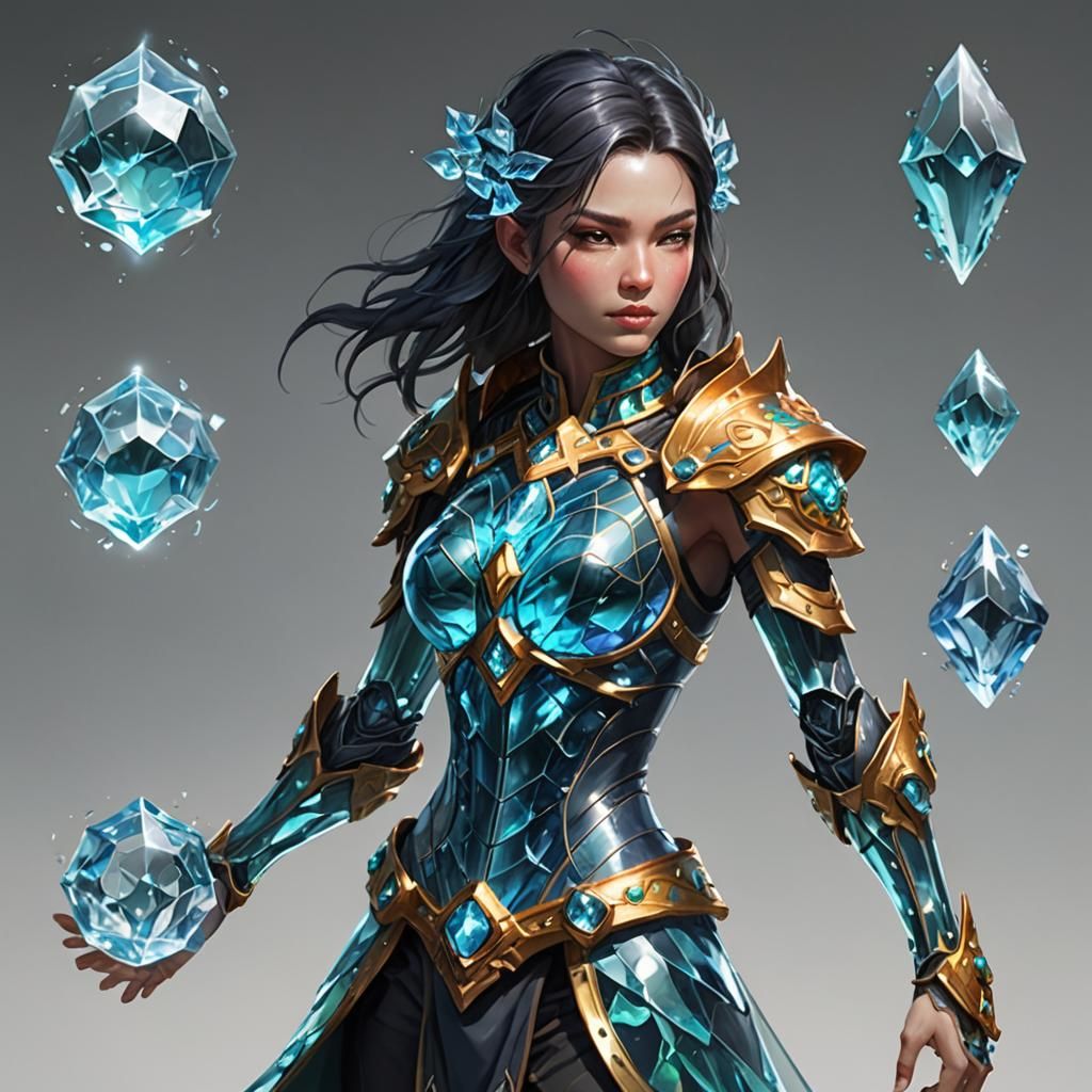 Female Glass Elemental