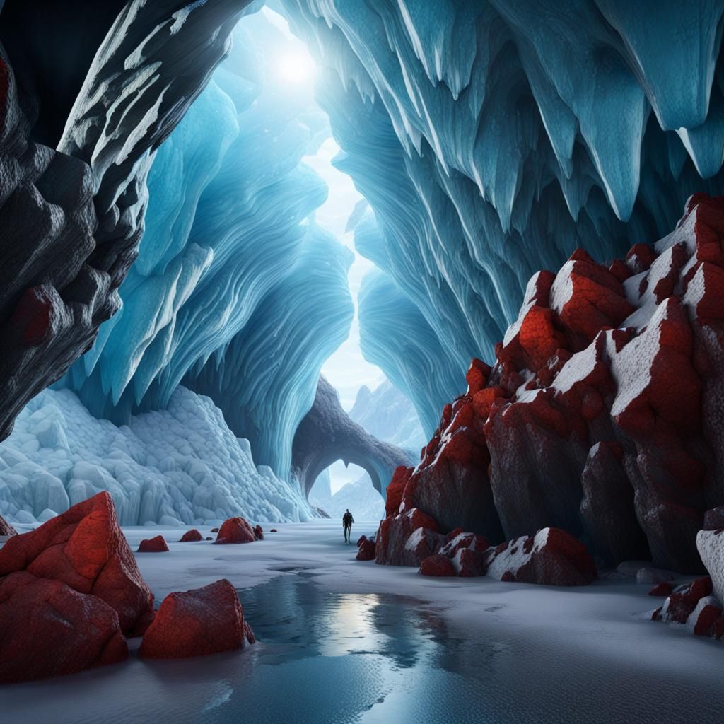 Katla Ice Cave: Iceland Glacier Crystal Art