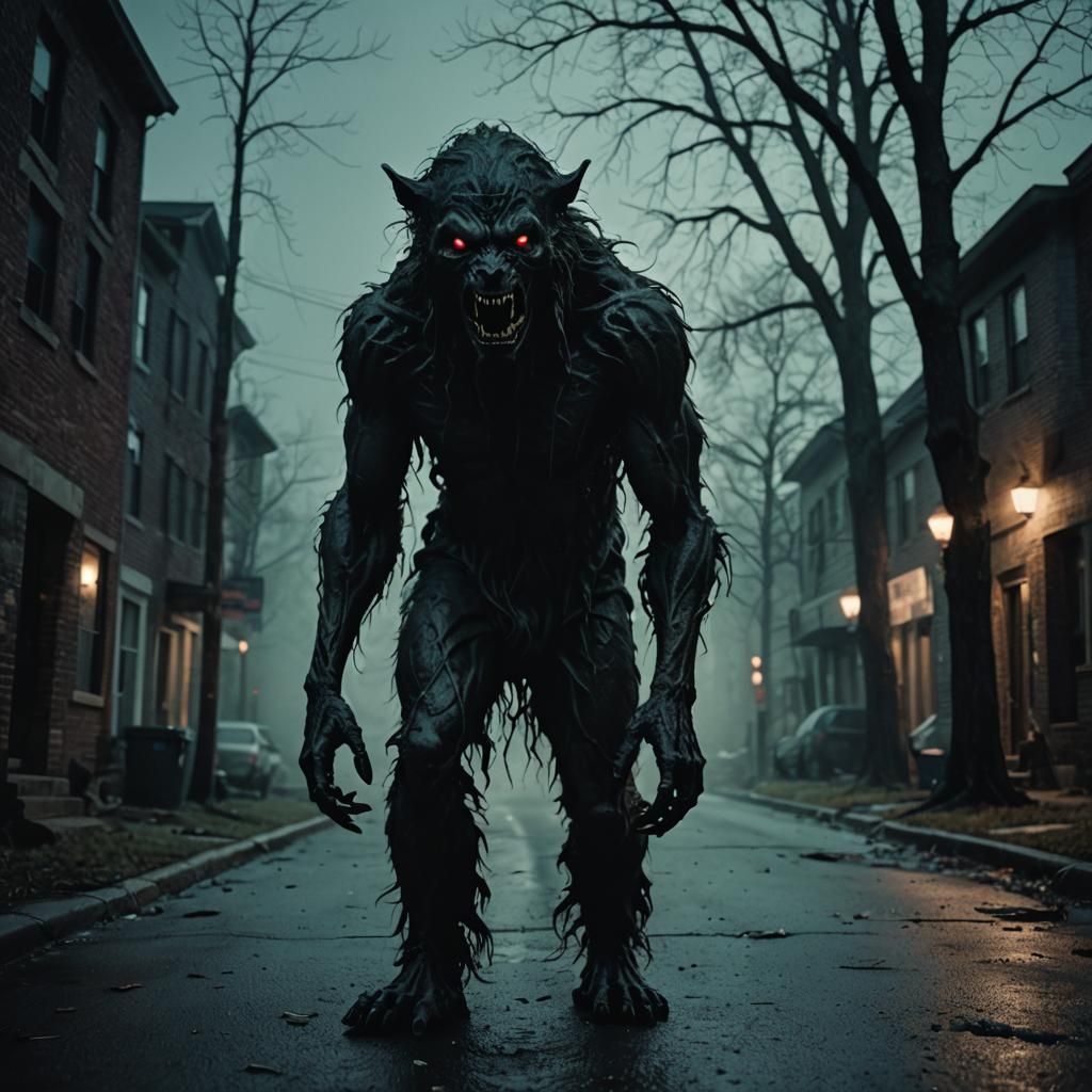Cinematic Skinwalker Nightmare: Dark Fantasy Urban Legend