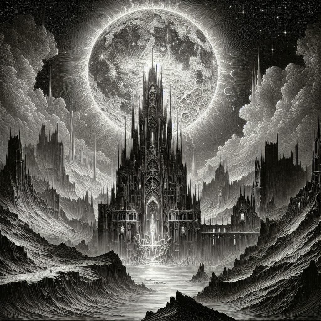 Epic Digital Painting: Day as Enemy, Night as Friend