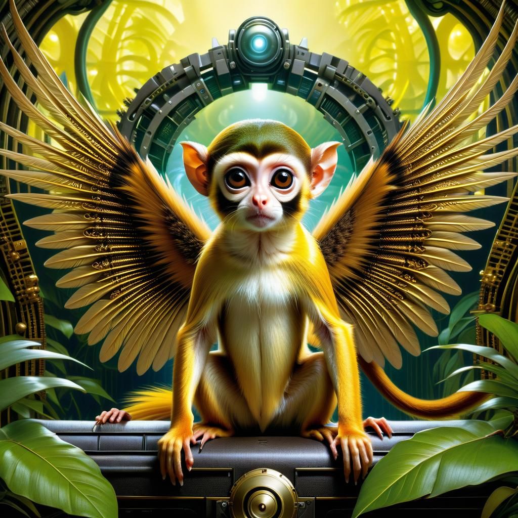 Common squirrel monkey