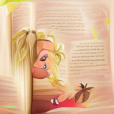 Britney storybook illustration