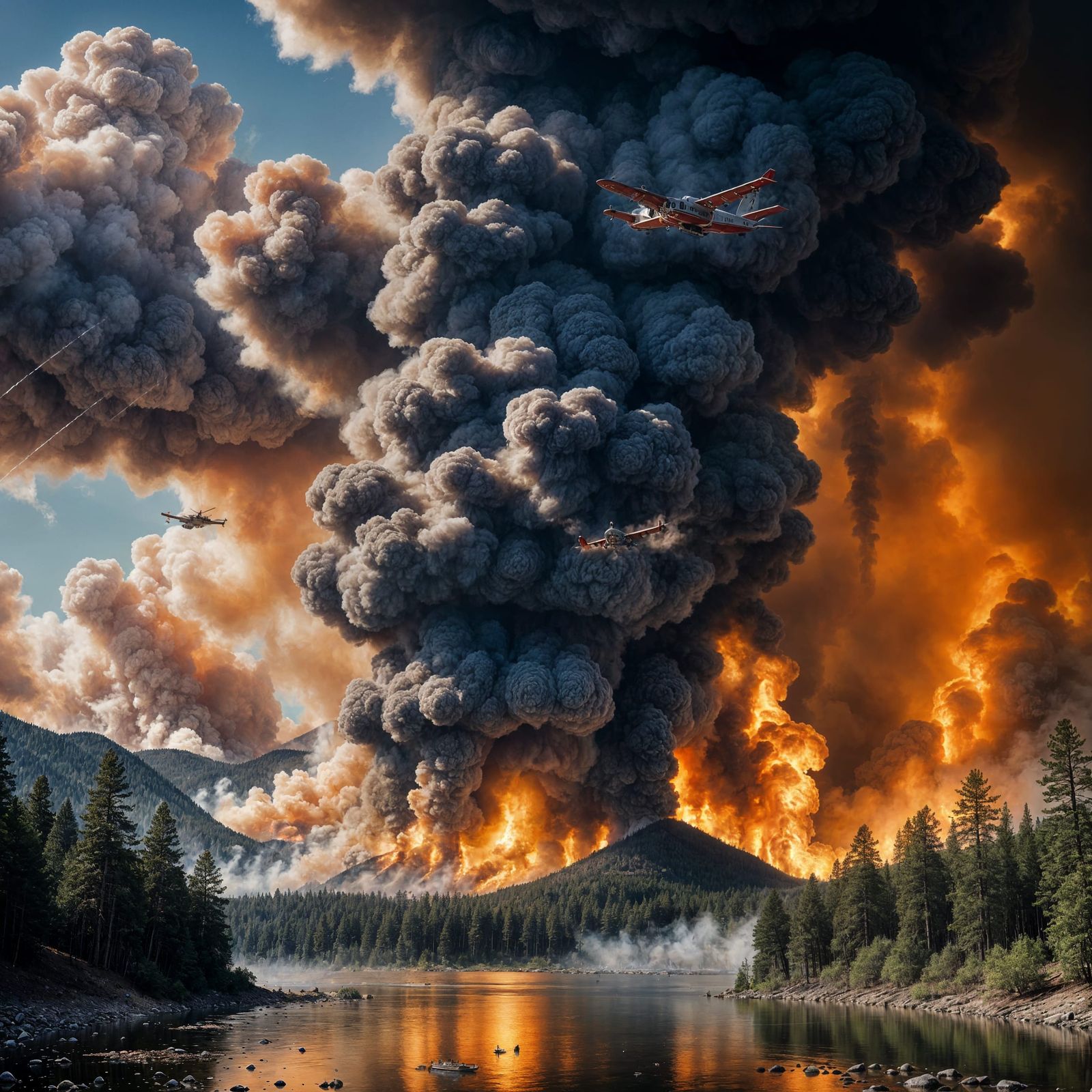 Burning Skies of Northern California