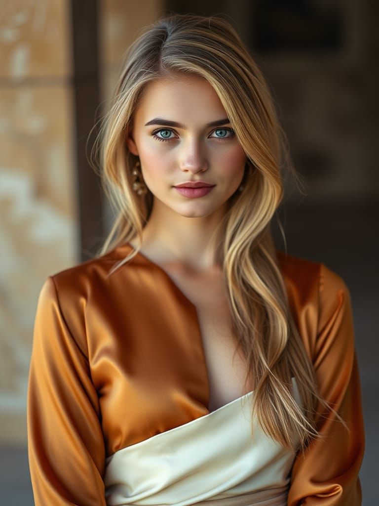 Elegant Woman in Egypt, Professional Photography Portrait