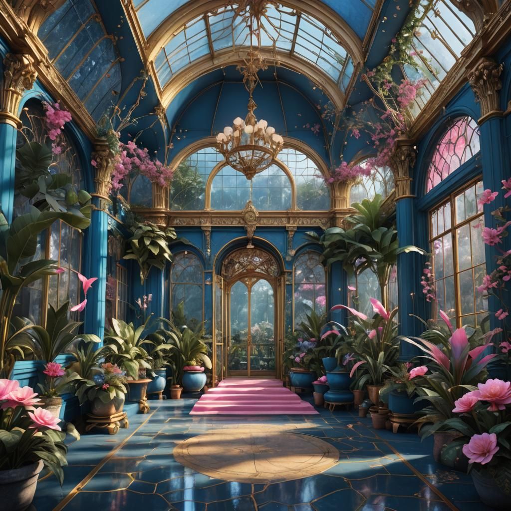 Fantastical Conservatory: Detailed Matte Painting in Unreal ...