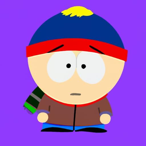 Happy Stan Marsh from South Park