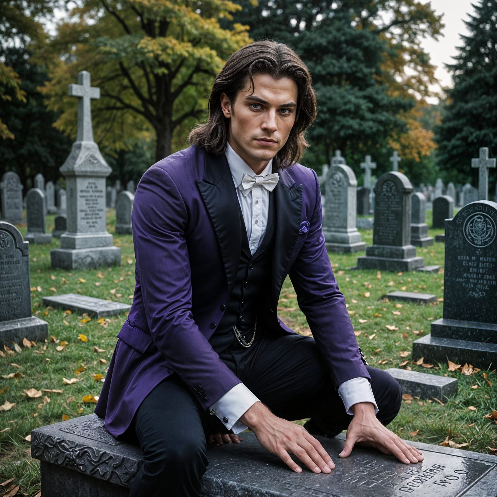 Gothic Mourner Reveals a Haunting Tribute