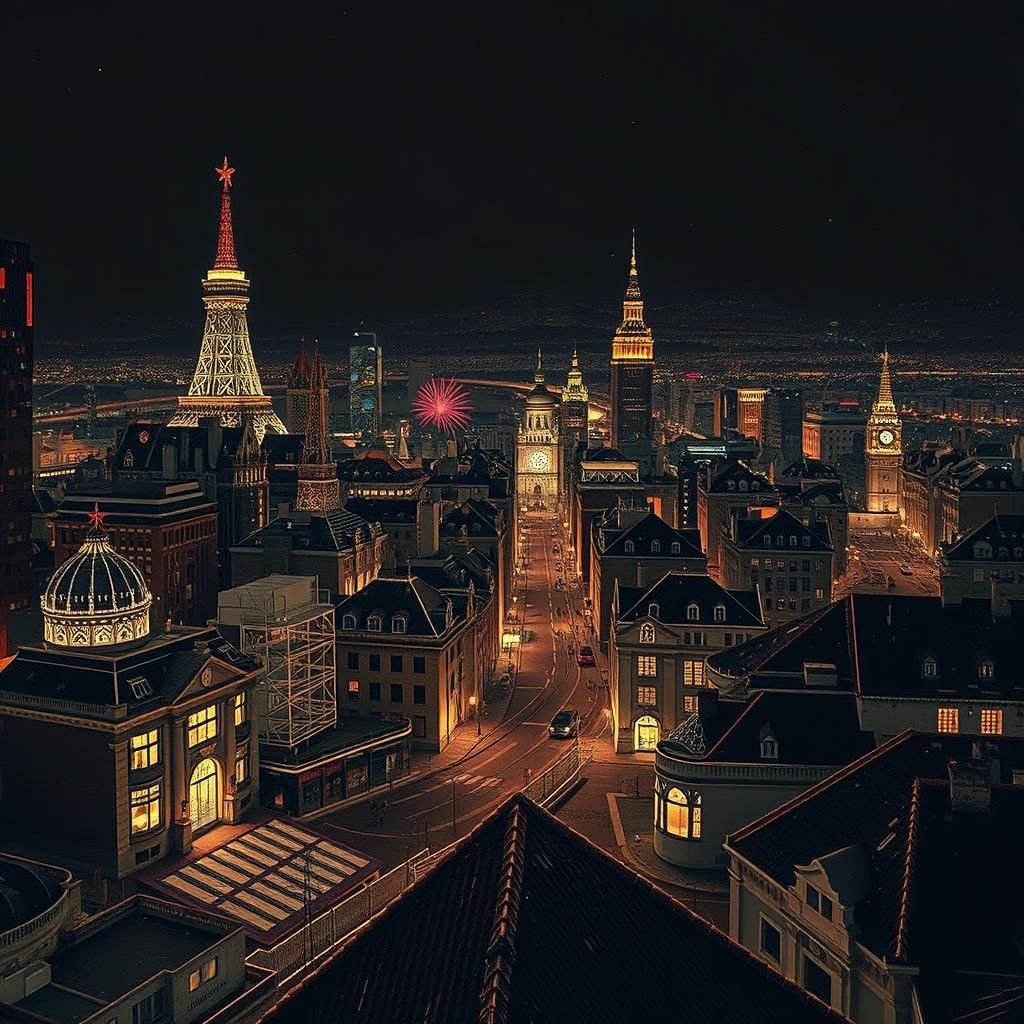 C'est beau, une ville, la nuit. n°whatmille