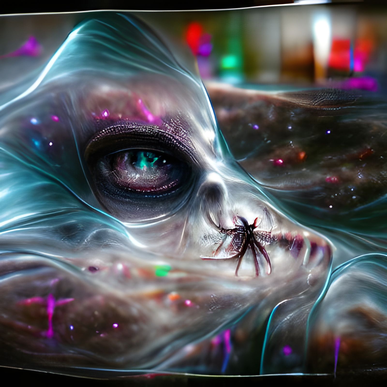 Extraterrestrial Observation: A Sinister Cosmic Hologram