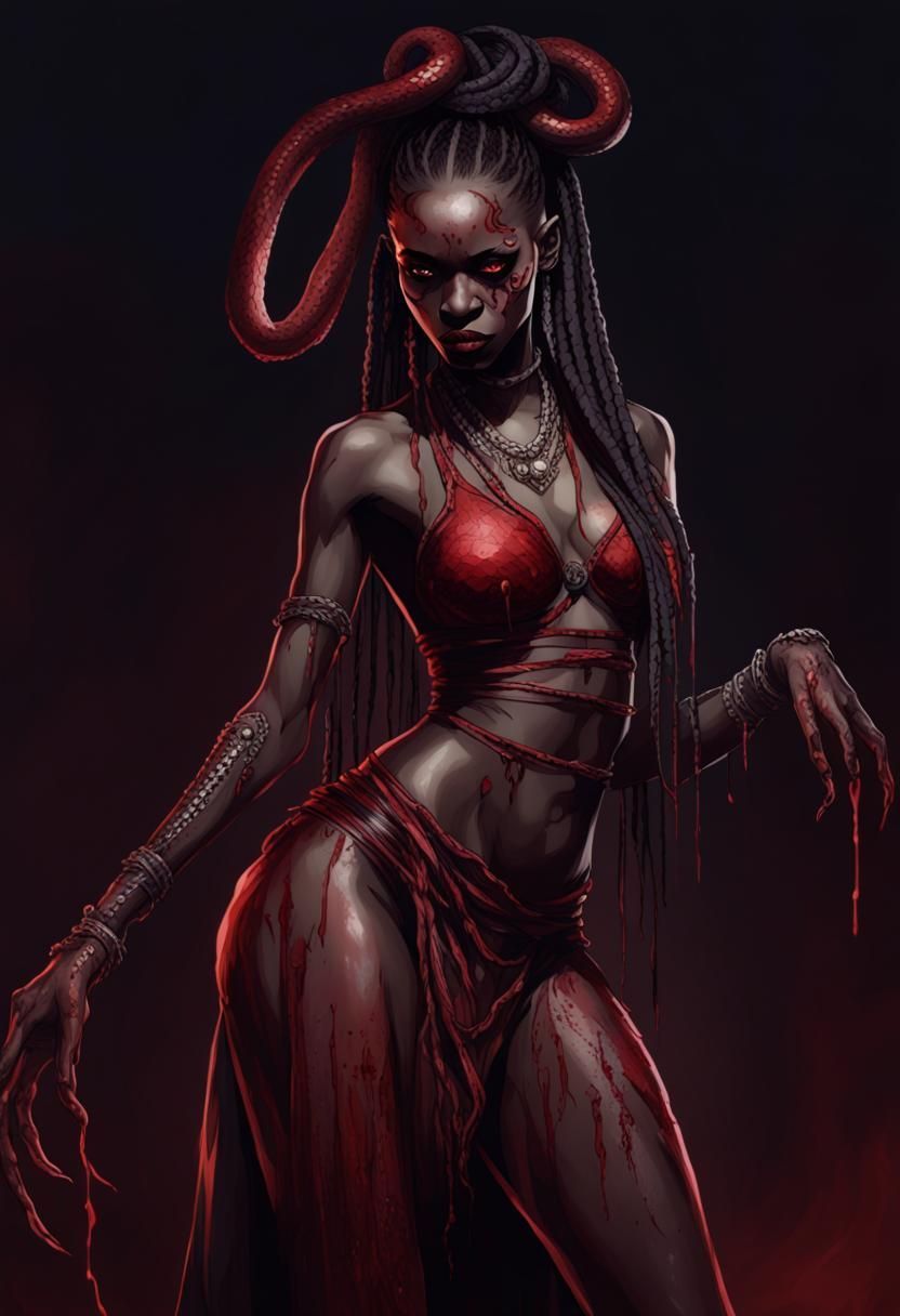 Vampire the Masquerade Setite Character Art
