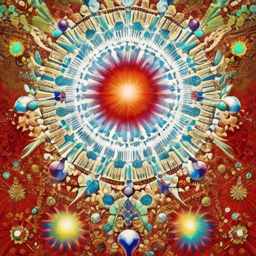 Abstract Mandelbrot Set Fractal Art