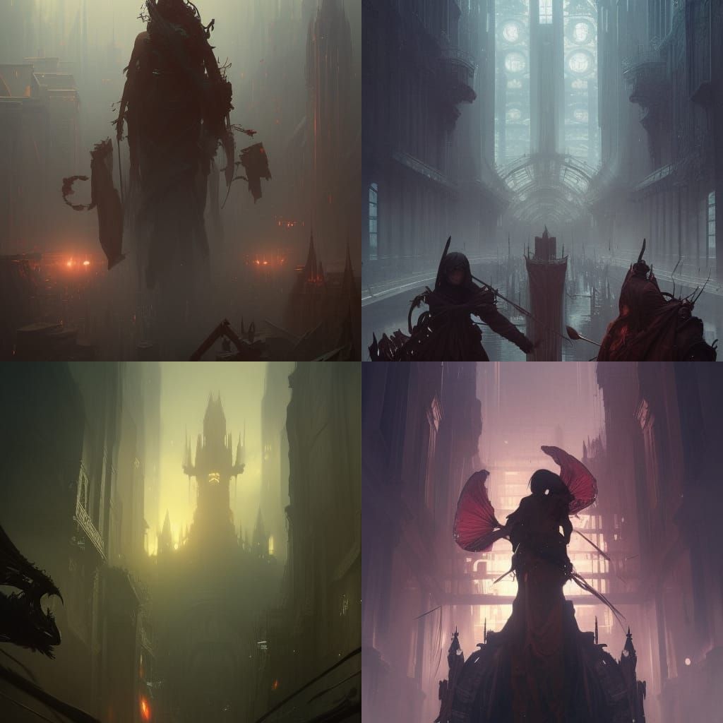 Painful Truth: Dark Fantasy Concept Art in 8K
