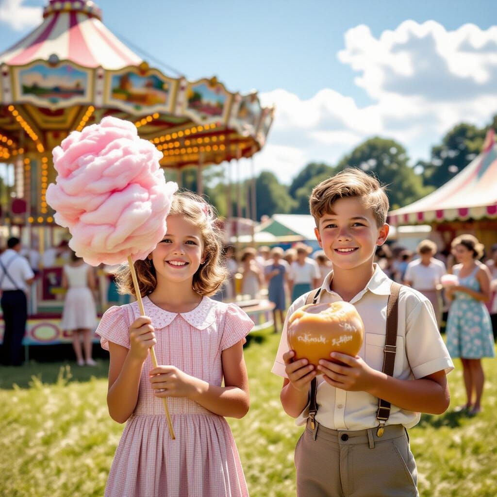 1930s Village Fair in Sunny Meadow