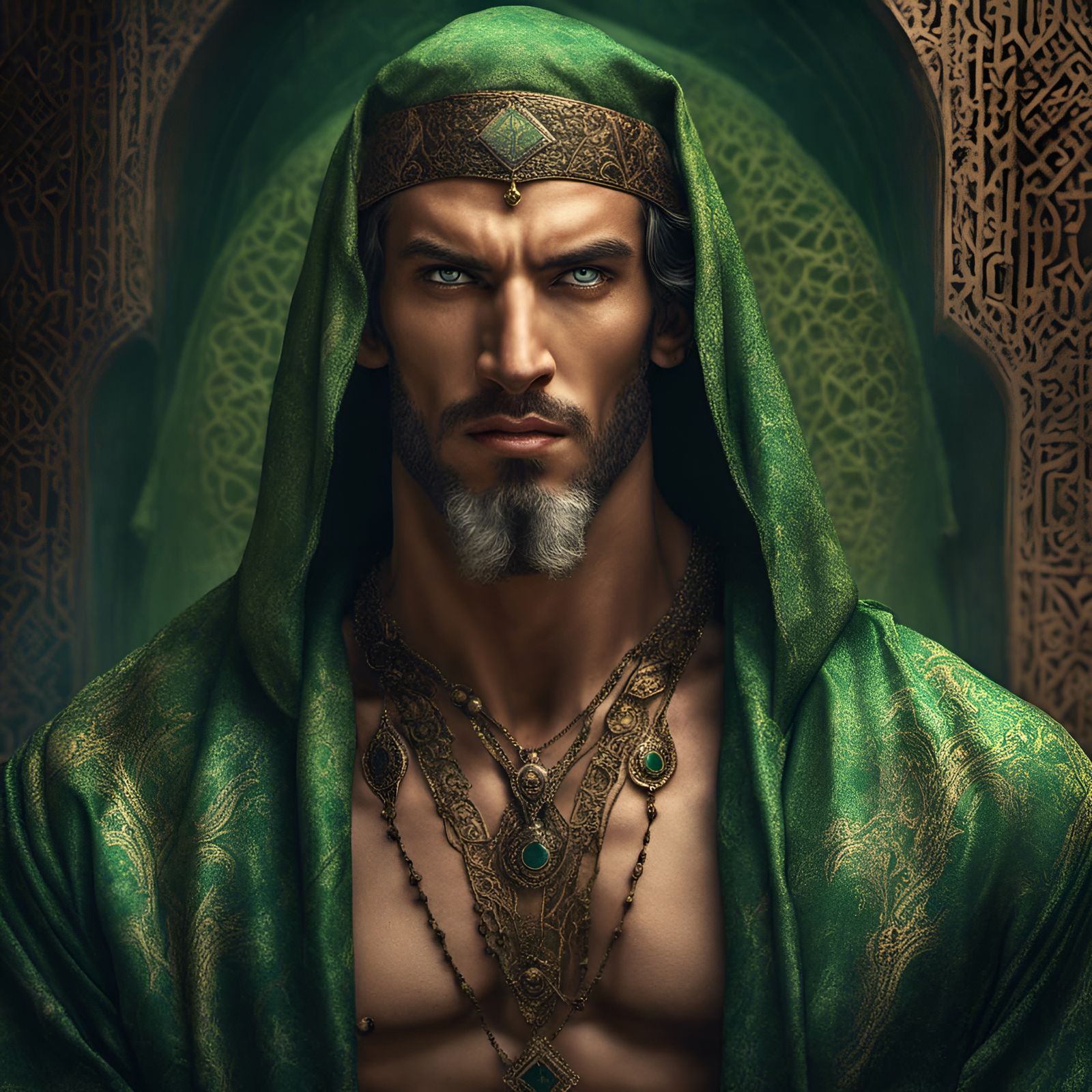 Elymas human concept