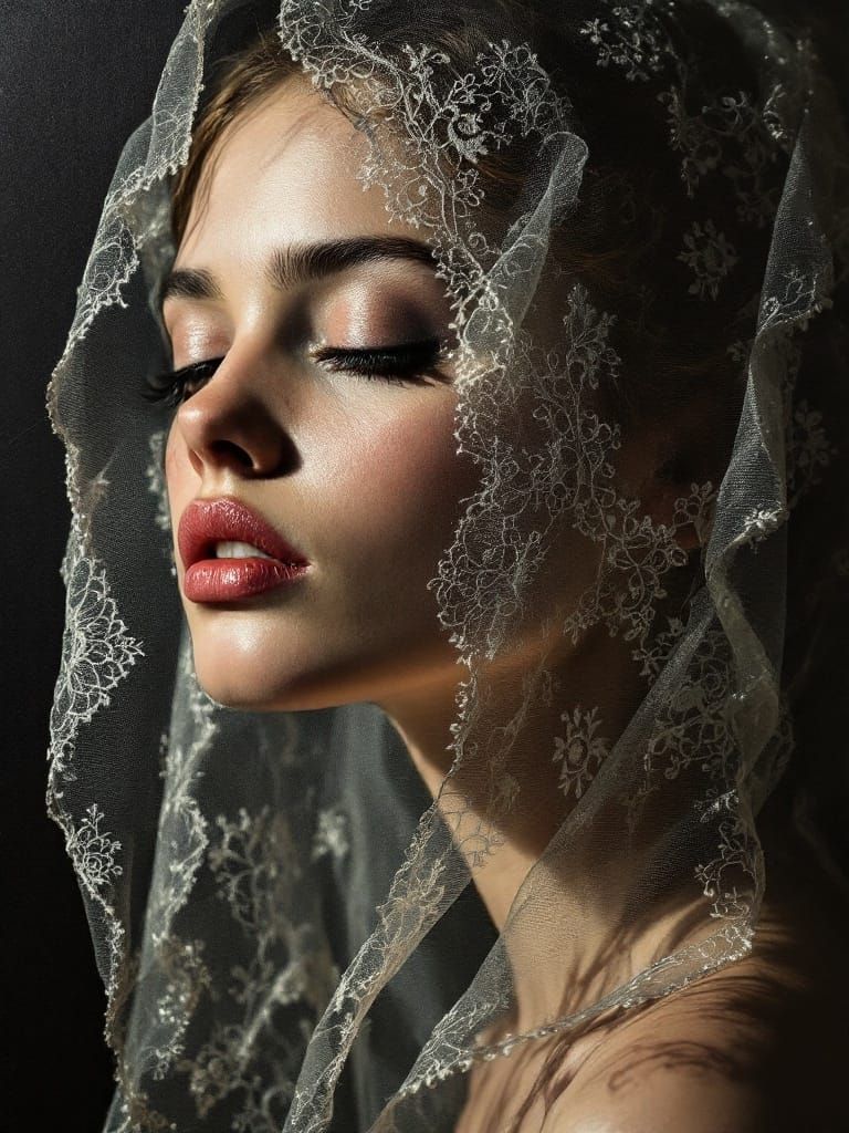 Victorian Beauty in Filigree Splendor