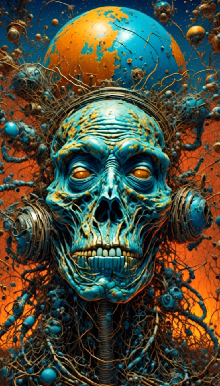 Futuristic Virtual Hospital in Hyperreal Style