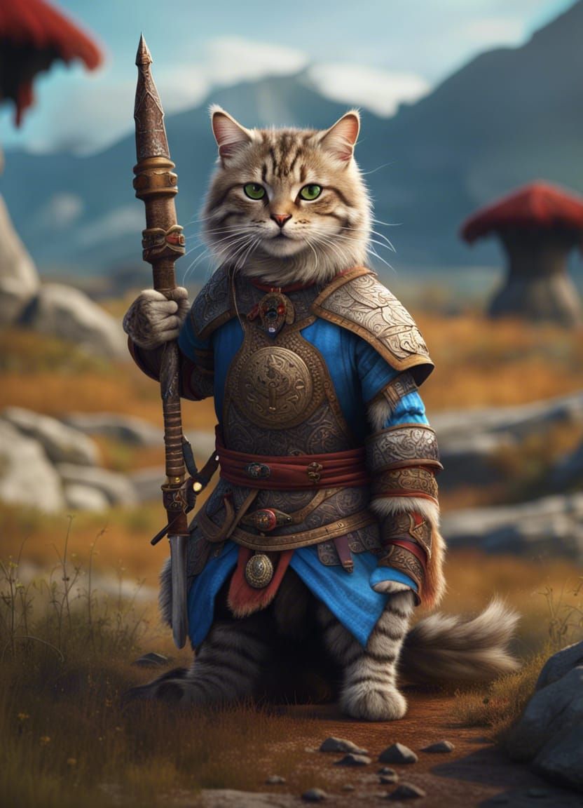 Tabby the Mongol warrior