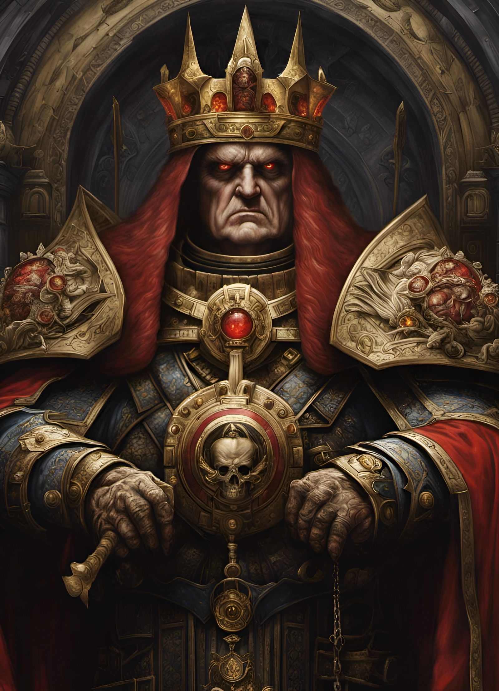 Warhammer 40K: The Emperor as Malevolent Deity