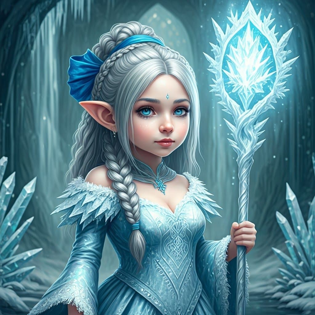 Sasha - Female Gnome Ice Mage